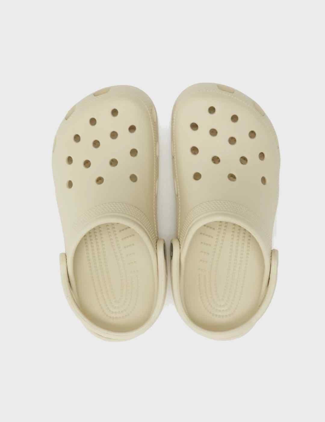 Zuecos Crocs Classic Bone