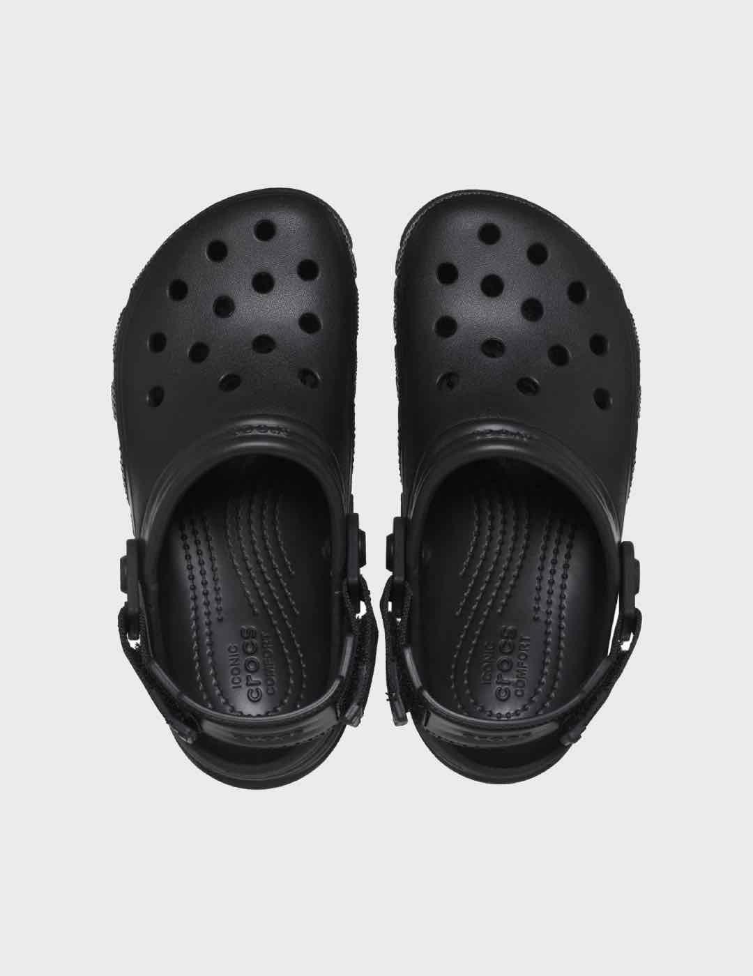 Zuecos Crocs Duet Max II Clog Black