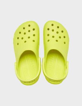 Zuecos Crocs Classic U Verde Lima