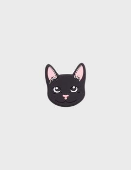 Pin Crocs Jibbitz Cat Black