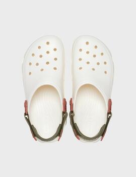 Zuecos Crocs All Terrain Clog Chalk