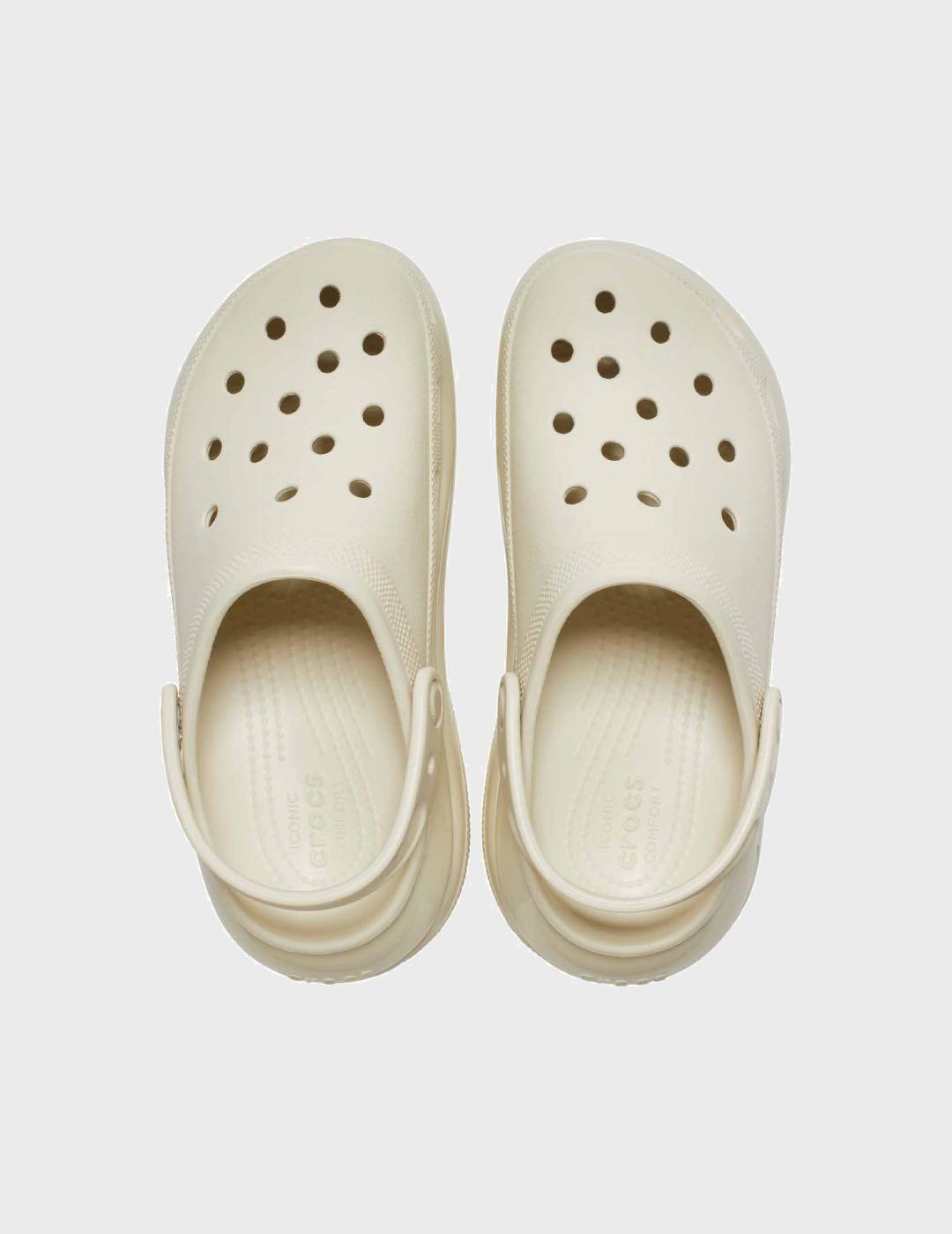 Zuecos Crocs Mega Crush Clog Bone