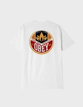 Camiseta Obey Catch A Fire White