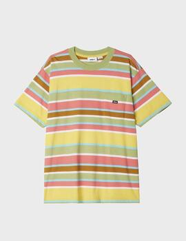 Camiseta Obey Wedge Pocket BayLeafMulti