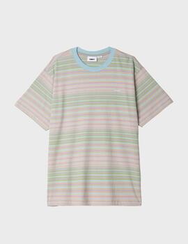 Camiseta Obey Break SkyBlueMulti