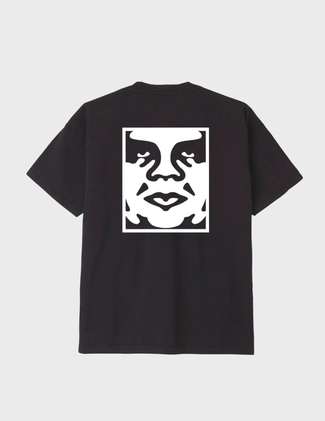 Camiseta Obey Bold Icon Heavyweight Black