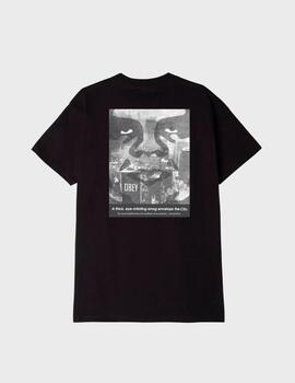 Camiseta Obey NYC Smog Black