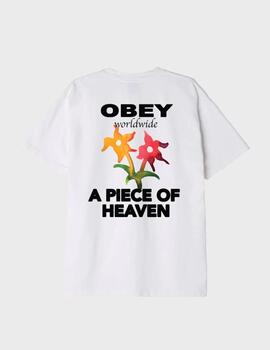 Camiseta Obey A Piece Of Heaven White