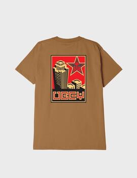 Camiseta Obey Building BrownSugar