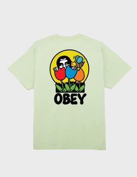 Camiseta Obey Was Here Cucumber