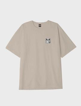Camiseta Obey Eyes Icon 2 IrishCream