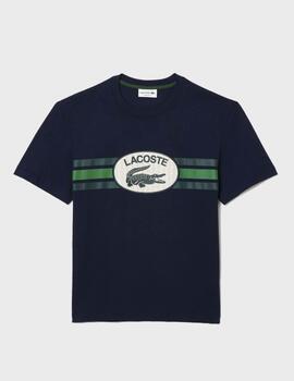 Camiseta Lacoste TH1415 00 BleuMarine