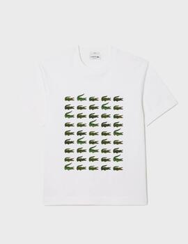 Camiseta Lacoste TH1311 Blanco001