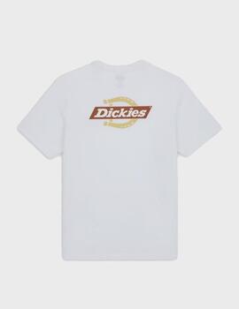Camiseta Dickies S/s Ruston Wht/Pale Green