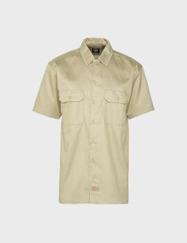 Camisa Dickies Work Shirt S/S Rec Khaki