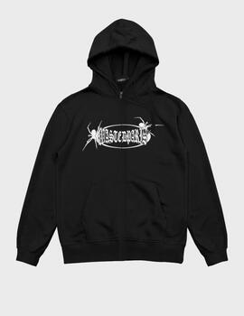 Sudadera Wasted Paris Hoodie Zip Boiler Black