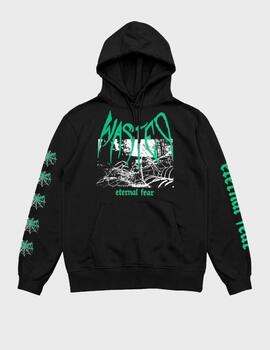 Sudadera Wasted Paris Fear Black