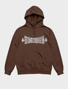 Sudadera Wasted Paris London Cross SlateBrown