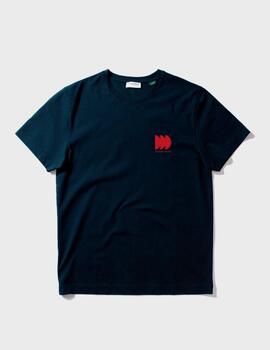 Camiseta Edmmond Radio Club Plain Navy