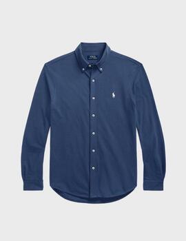 Camisa Polo Ralph Lauren Piqué L/S Royal