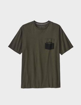 Camiseta Patagonia M´s Wild Waterline Pocket STGN