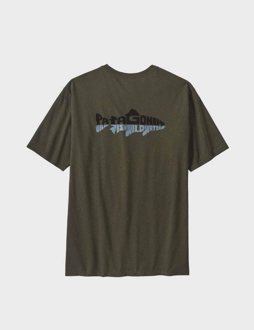 Camiseta Patagonia M´s Wild Waterline Pocket STGN