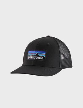 Gorra Patagonia Jockey P-6 Logo Trucker BLK
