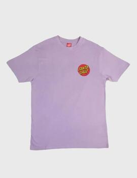 Camiseta Santa Cruz Classic Dot DigitalLavender