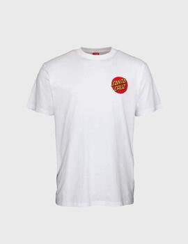 Camiseta Santa Cruz Classic Dot White