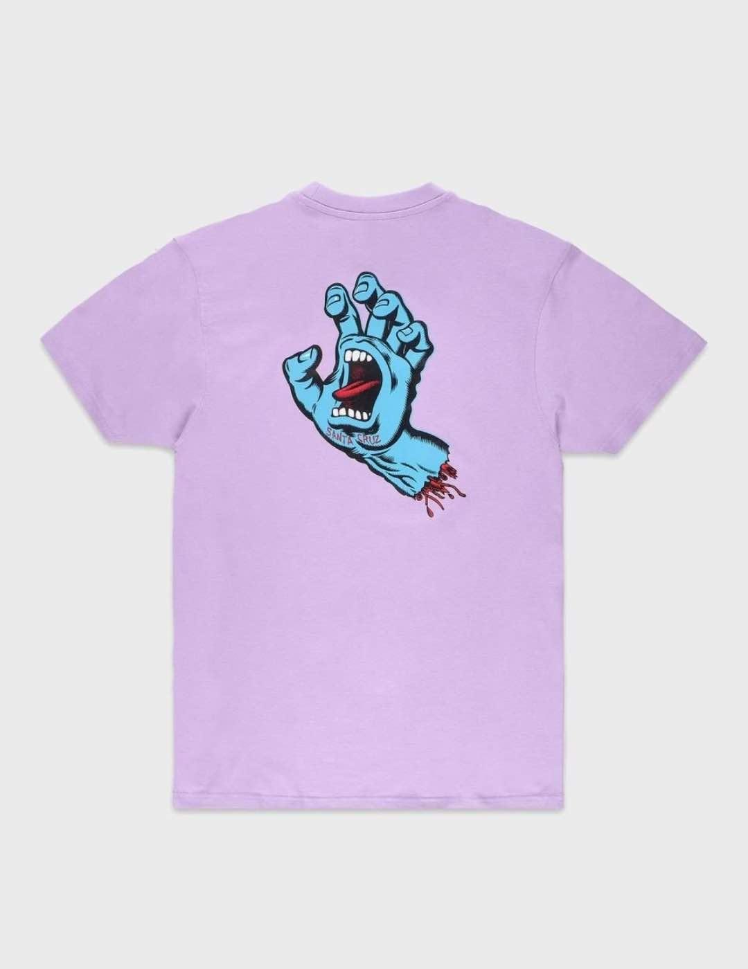 Camiseta Santa Cruz Rigid Screaming Hand DigitalLa