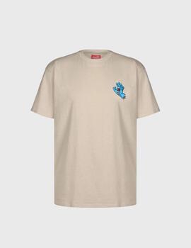 Camiseta Santa Cruz Screaming Hand Chest Nickel