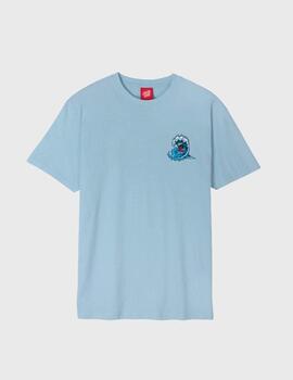 Camiseta Santa Cruz Screaming Wave SkyBlue