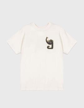 Camiseta Grimey Tusker Temple Regular White
