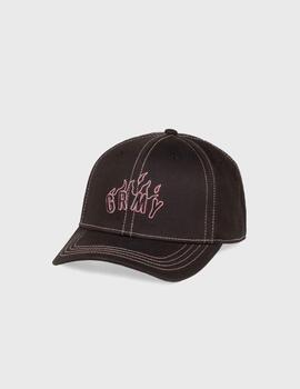Gorra Grimey Melted Stone Curved Visor Black