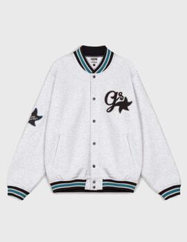 Sudadera Grimey Madrid Fleece Button SportGrey