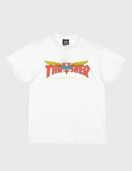 Camiseta Thrasher Venture Collab White