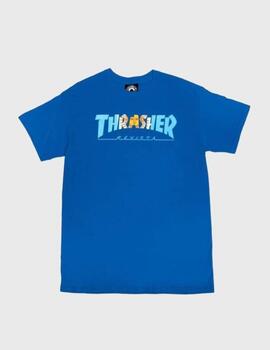 Camiseta Thrasher Argentina Azul