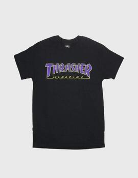 Camiseta Thrasher Outlined Black