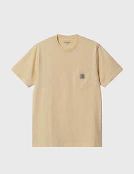 Camiseta Carhartt WIP S/S Pocket Cornsilk