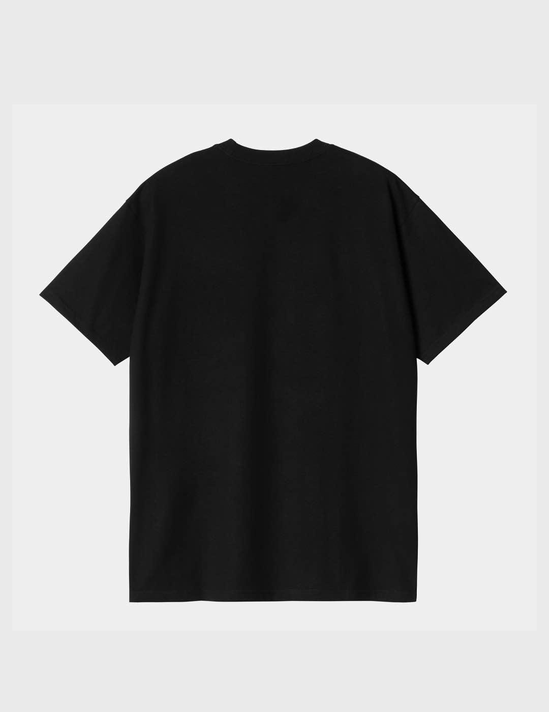 Camiseta Carhartt WIP S/S Amour Pocket BlackWhite