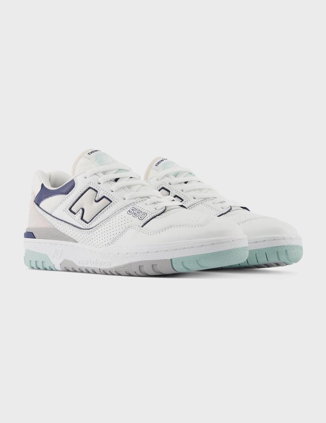 Zapatilas New Balance BB550WCA WhiteWinterFogNavy