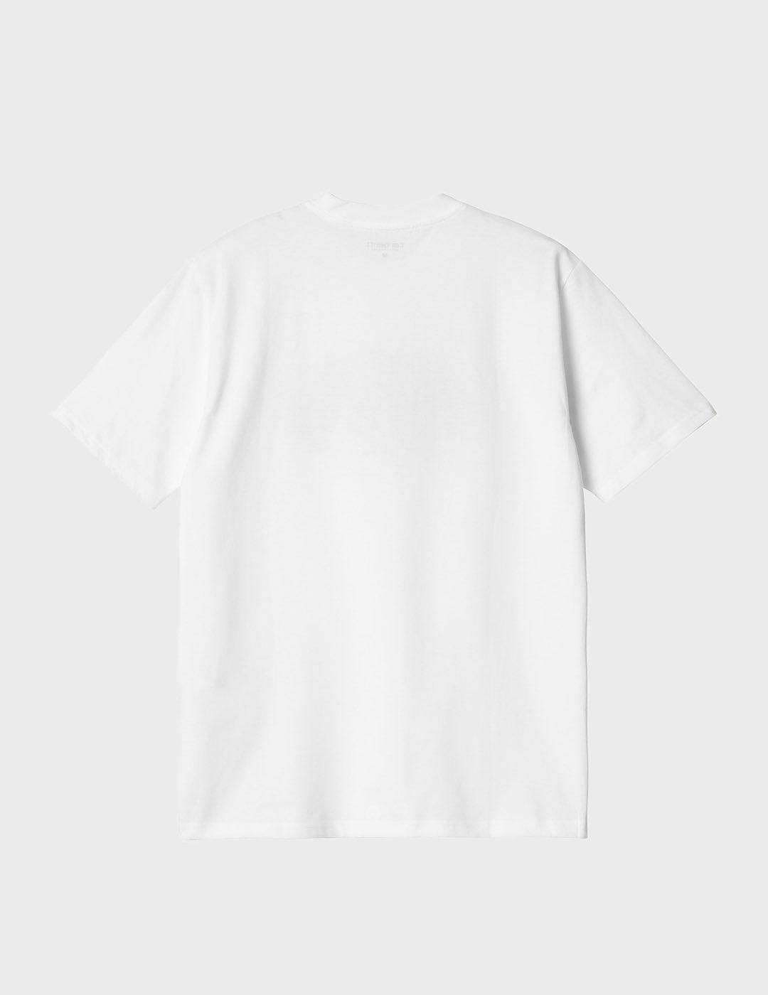 Camiseta Carhartt WIP S/S Press Script White