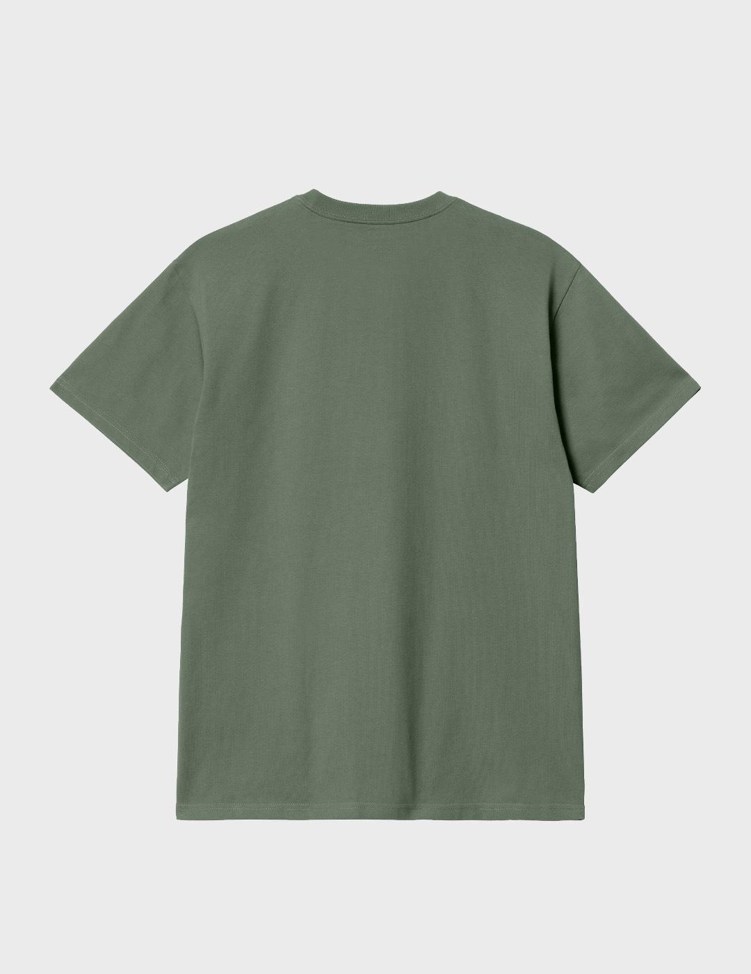 Camiseta Carhartt WIP Chase DuckGreen/Gold