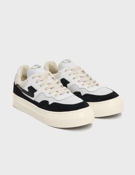 Zapatillas S.W.C.  Pearl S-Strike Suede Mix WhiteBlack