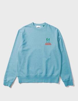 Sudadera Edmmond Afterwork Society PlainLightBlue