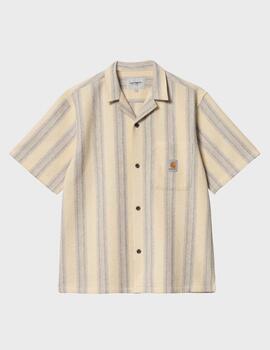 Camisa Carhartt WIP S/S Dodson DodsonStripeNatural