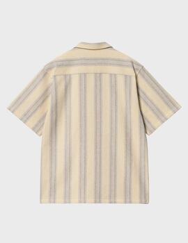 Camisa Carhartt WIP S/S Dodson DodsonStripeNatural