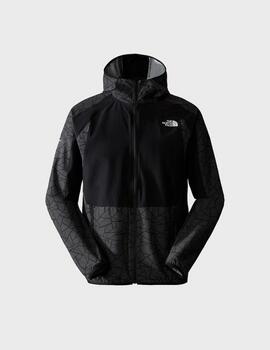 Chaqueta The North Face M MA Lab Wind Full Zip Black